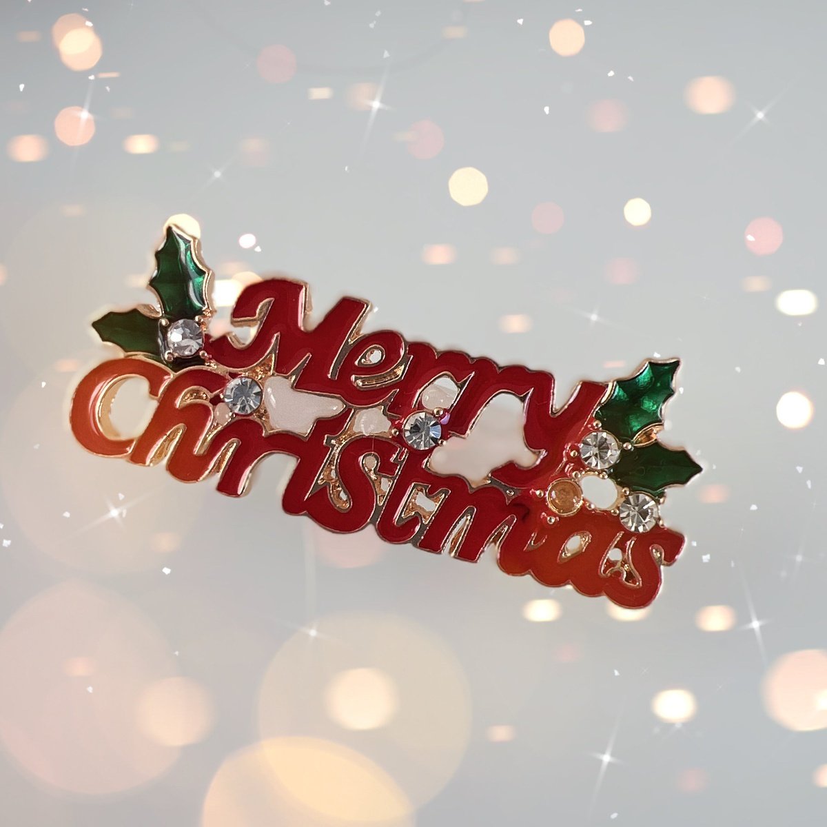 Hundespange „Merry Christmas“ (4.5 cm)