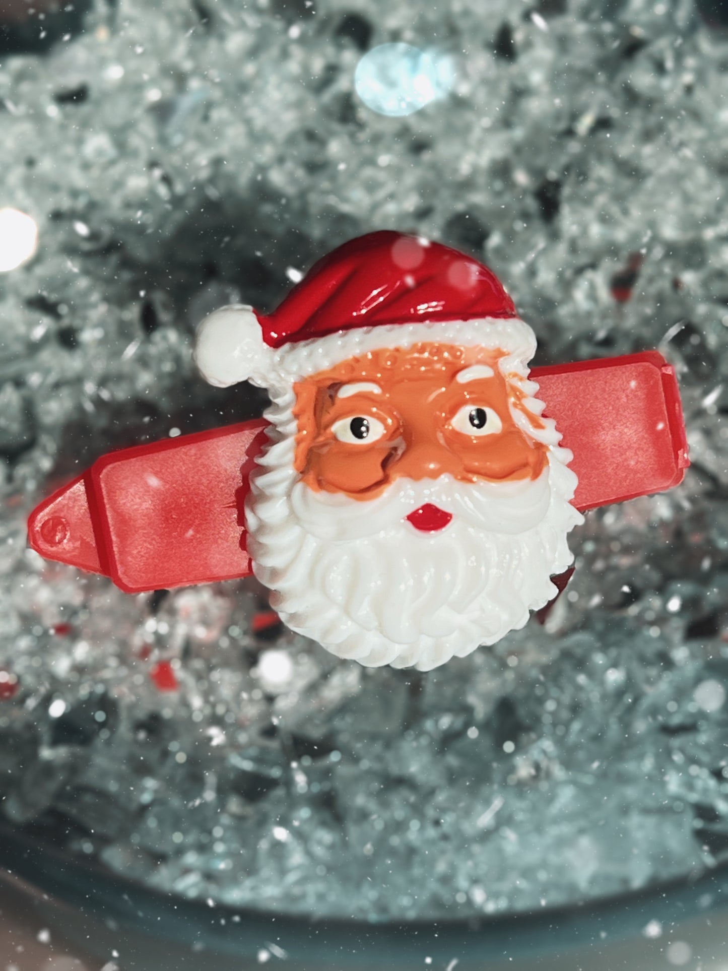 Hundespange „Weihnachtsmann“ (4.5 cm)
