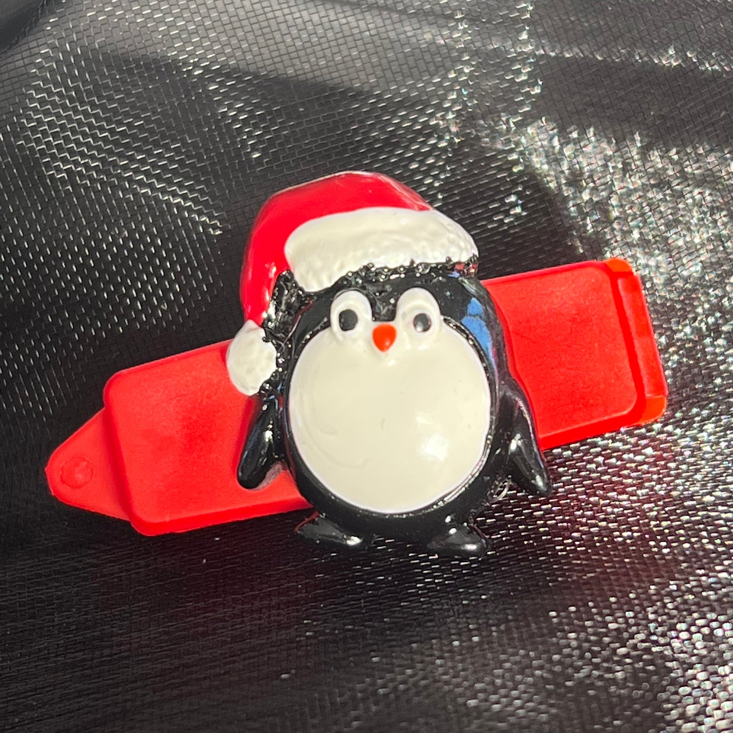 Hundespange „Pinguin“ Weihnachten (3.5 cm)