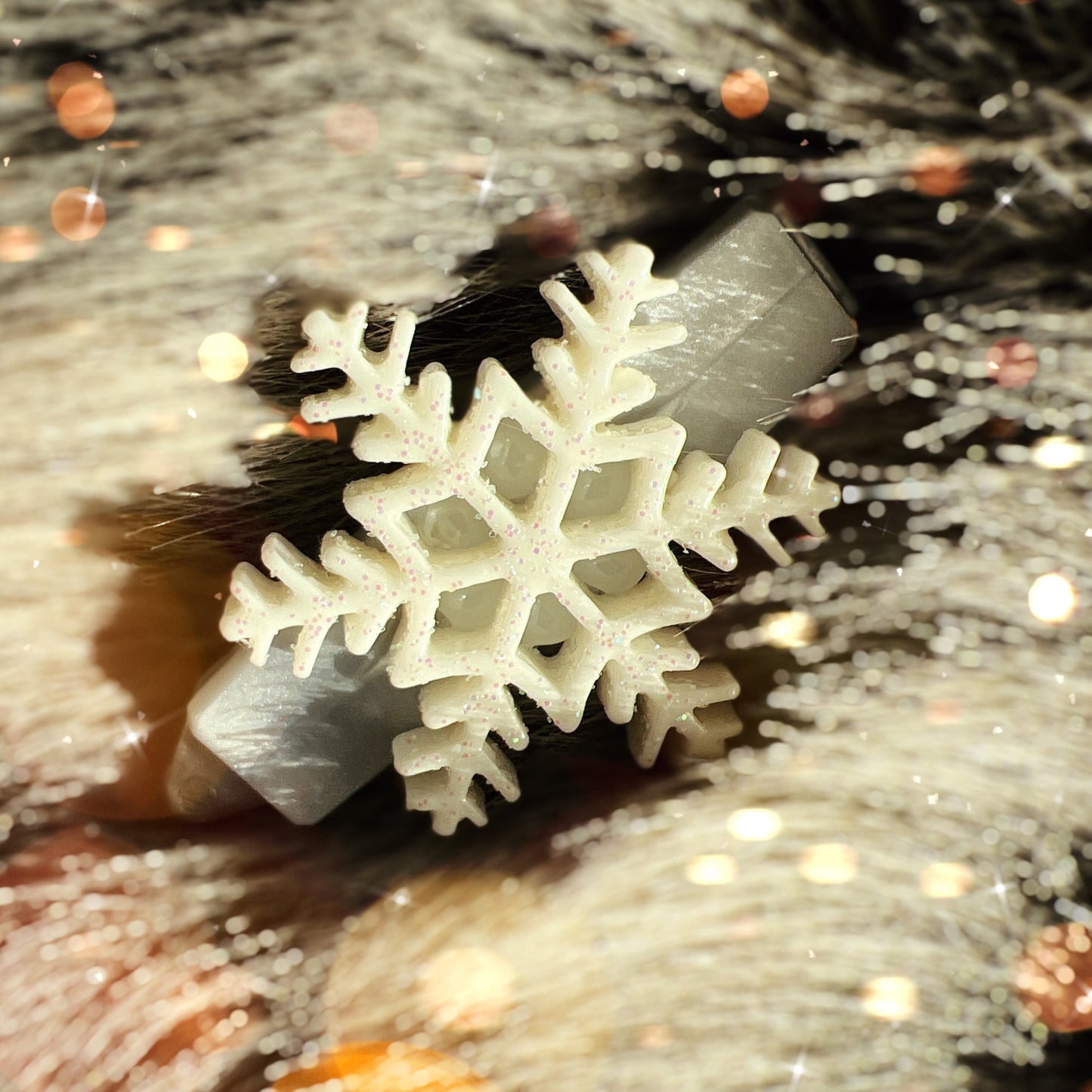 Hundespange „Schneeflocke“