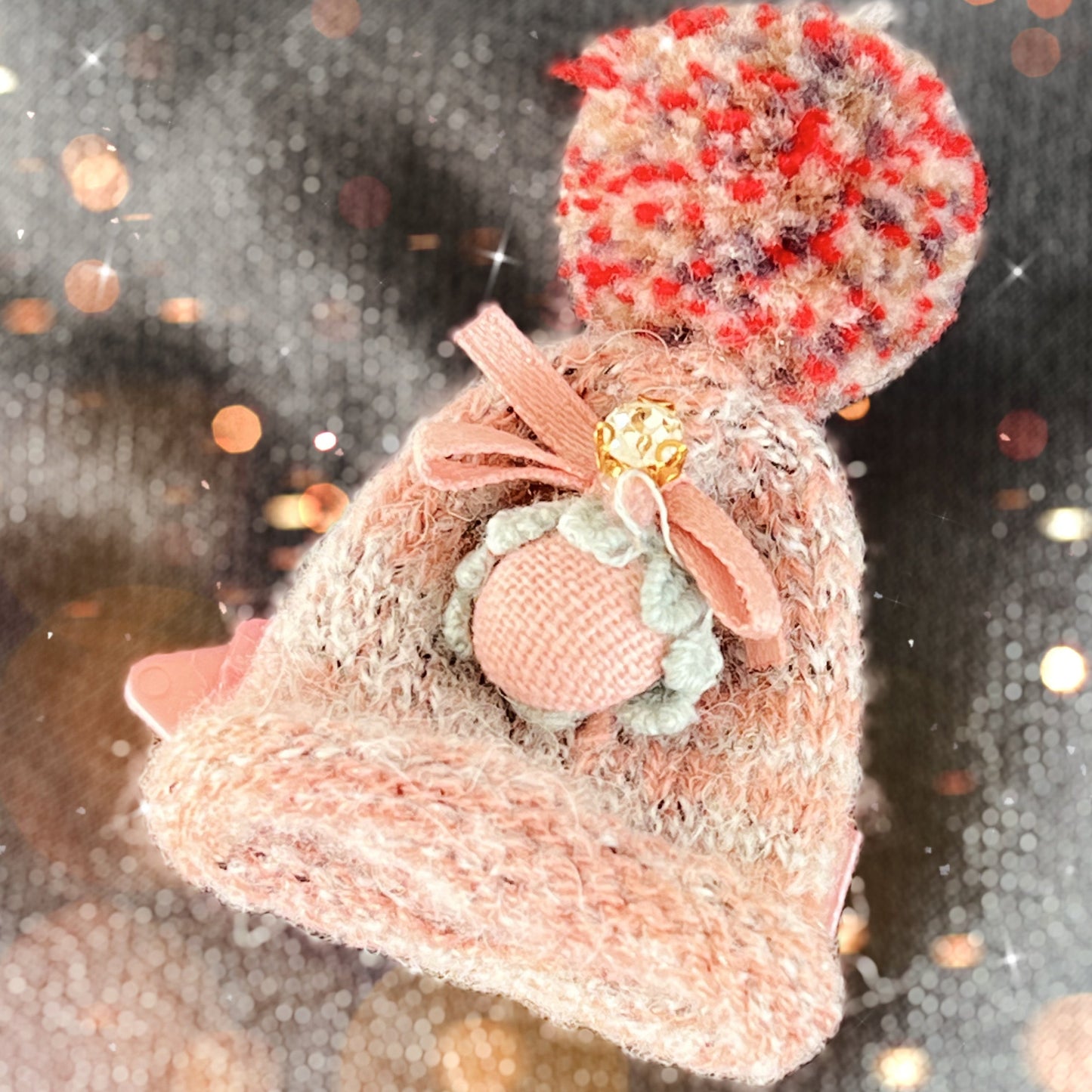 Hundespange „Bommelmütze“ (4.5 cm)