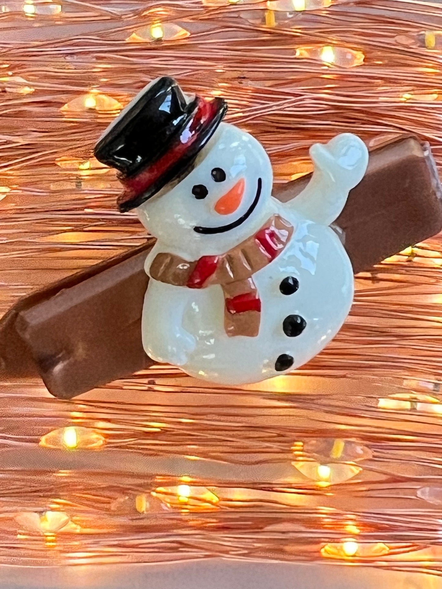 Hundespange „Schneemann“ (4.5 cm)