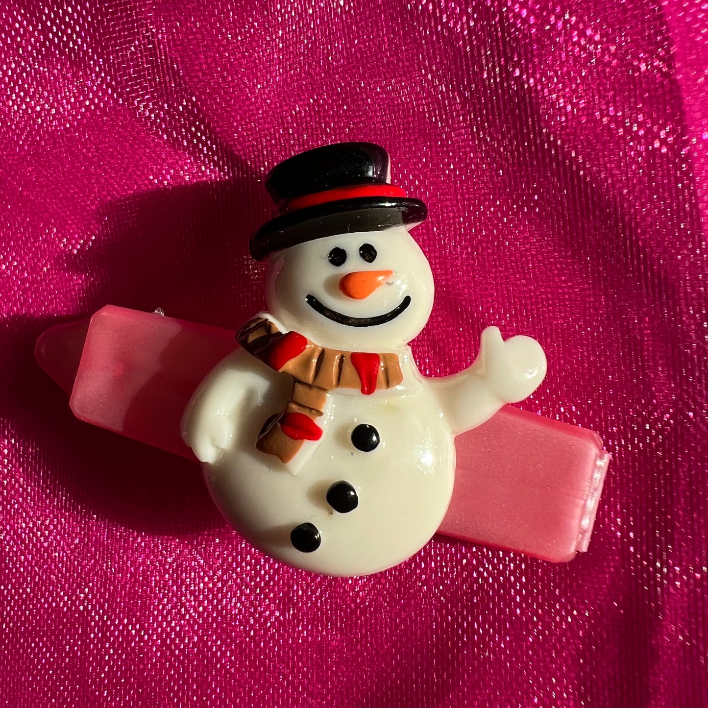 Hundespange „Schneemann“ (4.5 cm)