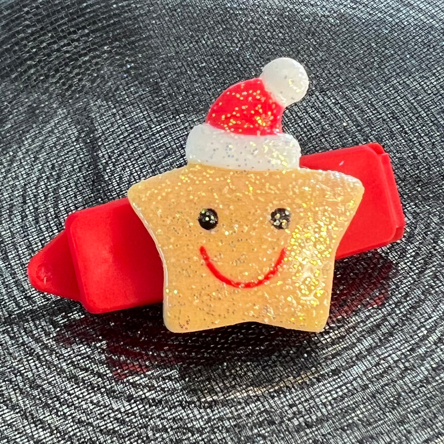 Hundespange „Stern“ Weihnachten (3.5 cm)